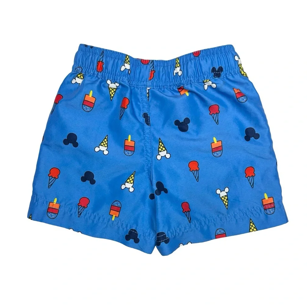 Hanna Andersson Disney‎ Mickey Ice Cream Treats Swim Trunks
